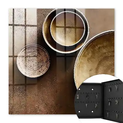 Set de fundal texturat maro
