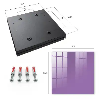 Expresivitatea minimalismului de culoare violetă