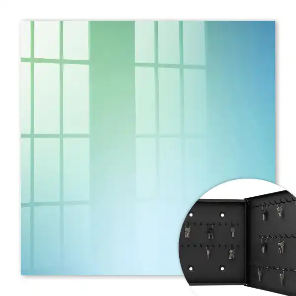 Gradient de culoare verde-albastru