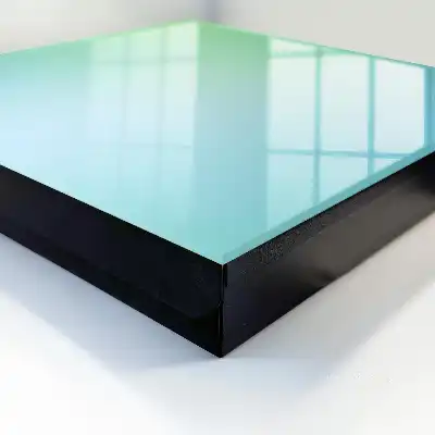 Gradient de culoare verde-albastru