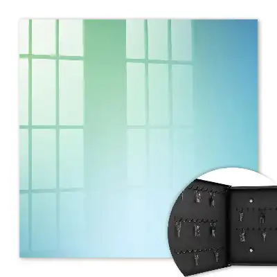 Gradient de culoare verde-albastru