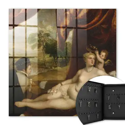 Titian Venus și lăutarul, Îngerul femeilor