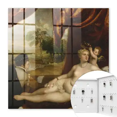 Titian Venus și lăutarul, Îngerul femeilor