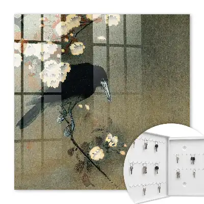 Cioara și florile de cireș ale lui Ohara Koson