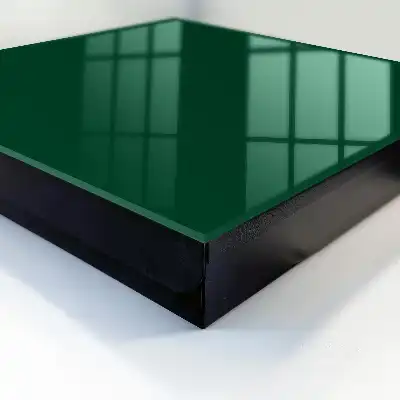 Verde sticlă, culori suculente