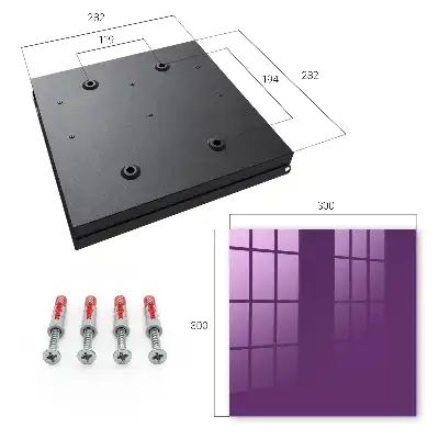 Modern minimalist violet puternic