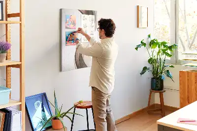 Panou din plută cu model abstract Val