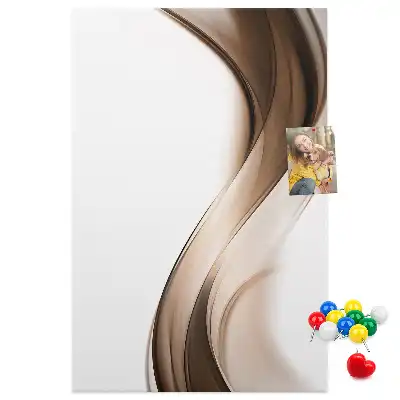 Panou din plută cu model abstract Val