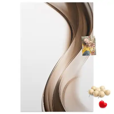 Panou din plută cu model abstract Val