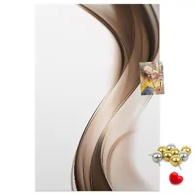 Panou din plută cu model abstract Val
