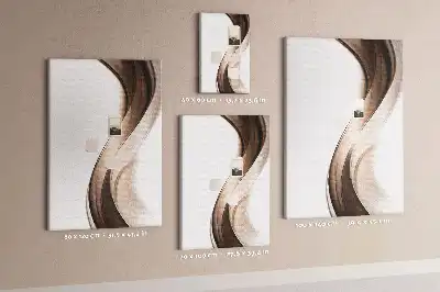 Panou din plută cu model abstract Val