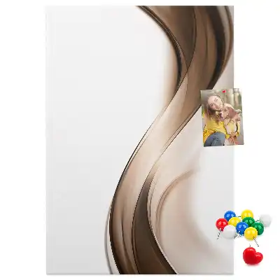 Panou din plută cu model abstract Val