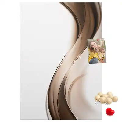 Panou din plută cu model abstract Val