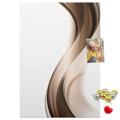 Panou din plută cu model abstract Val