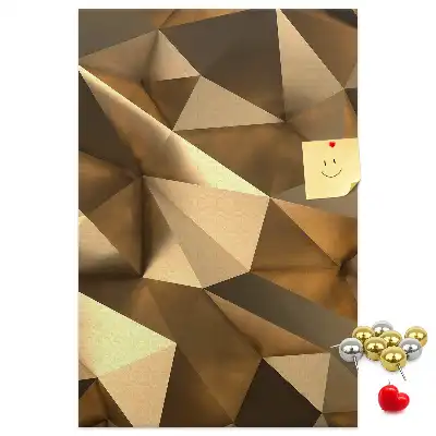 Panou din plută cu motiv abstract tridimensional