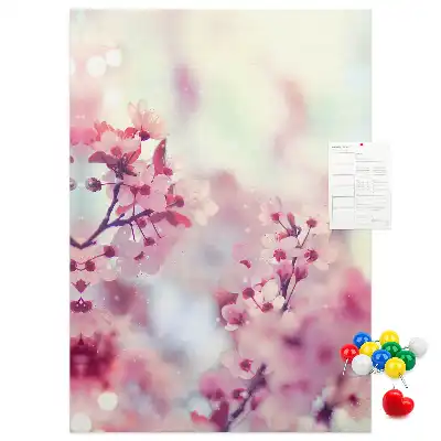 Panou de pluta Flori de primăvară