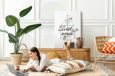 Panou de pluta Pășește în necunoscut