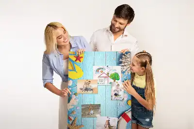 Panou din pluta Atributele plajei