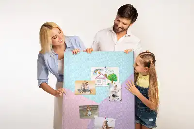 Panou din plută cu model pastelat