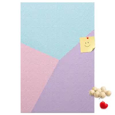 Panou din plută cu model pastelat