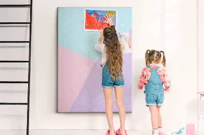 Panou din plută cu model pastelat
