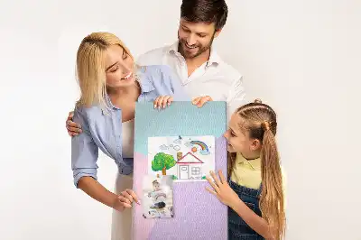 Panou din plută cu model pastelat
