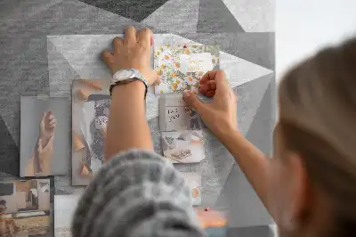 Panou din pluta Compoziție geometrică