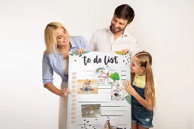 Panou de plută pentru planificarea sarcinilor și responsabilităților