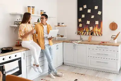 Panou din plută model Flăcări la grătar
