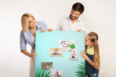 Panou de plută cu model abstract frunze artistice