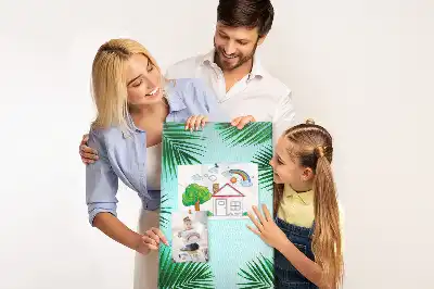 Panou din pluta Frunziș tropical dens