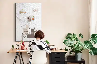 Panou din plută cu model piatră de marmură