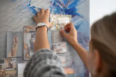 Panou din pluta Abstracție pictată
