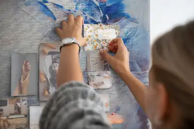 Panou din pluta Abstracție pictată