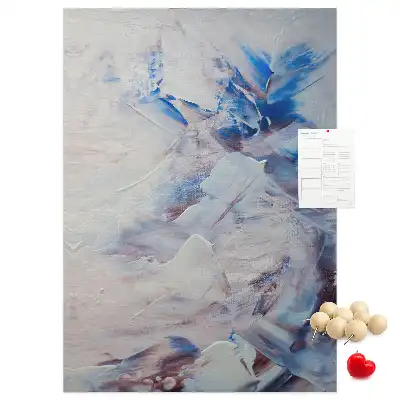 Panou din pluta Abstracție pictată