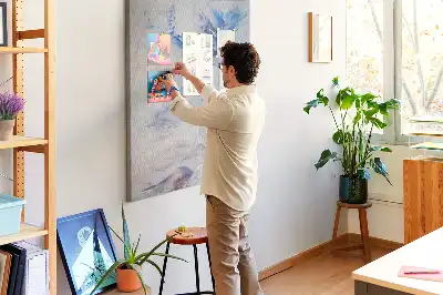 Panou din pluta Abstracție pictată