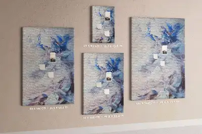 Panou din pluta Abstracție pictată