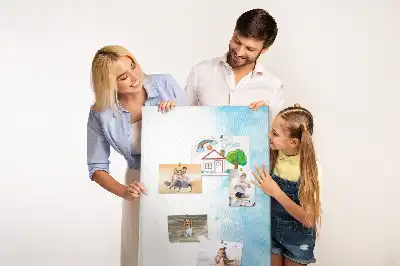 Panou de plută cu model pete de acuarelă