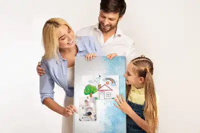 Panou de plută cu model pete de acuarelă