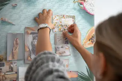 Panou de plută pentru aranjamente de vacanță