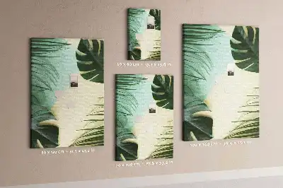 Panou de plută cu model tropical Monstera