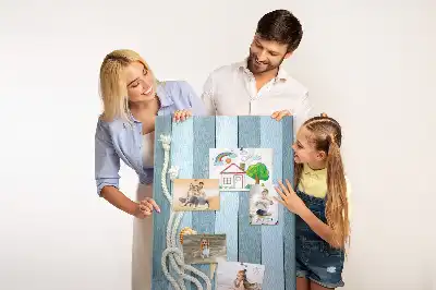 Panou de plută cu design accesorii nautice