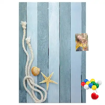 Panou de plută cu design accesorii nautice