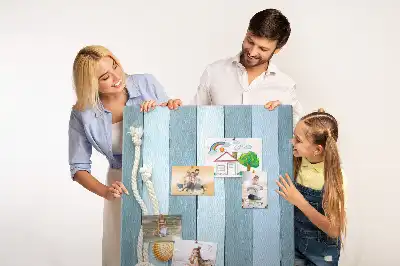 Panou de plută cu design accesorii nautice