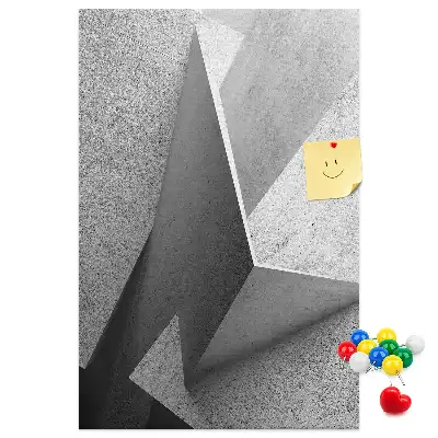 Panou din plută model Geometrie abstractă