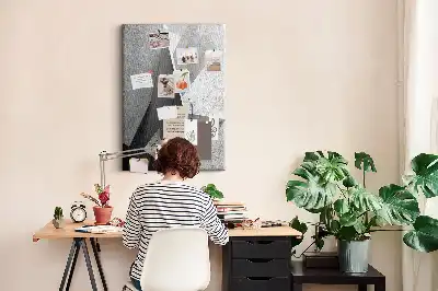 Panou din plută model Geometrie abstractă