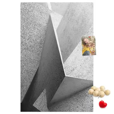 Panou din plută model Geometrie abstractă