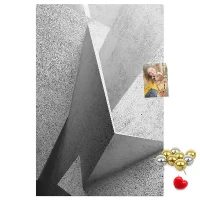 Panou din plută model Geometrie abstractă