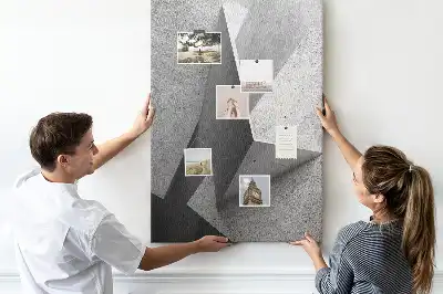 Panou din plută model Geometrie abstractă