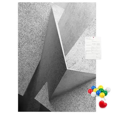 Panou din plută model Geometrie abstractă